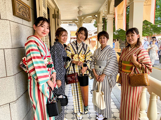 おかげ横丁 伊勢きもの日和【伊勢木綿プラン】