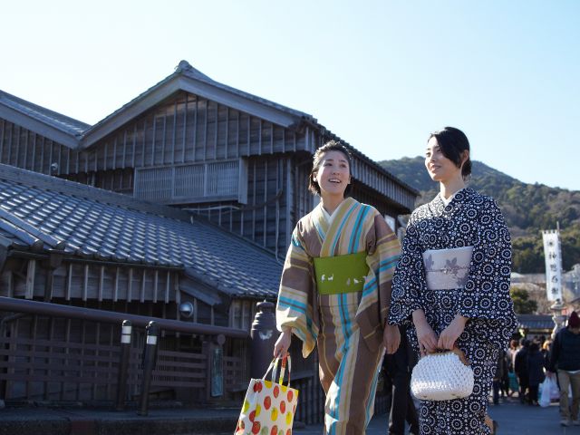 ＜女性にオススメ！＞伊勢型きものレンタルのプラン