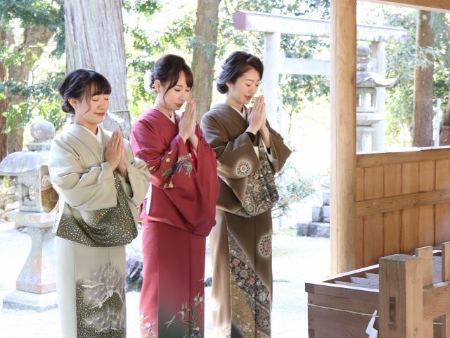 おかげ横丁 伊勢きもの日和 着物プラン【色無地】～女性向け～