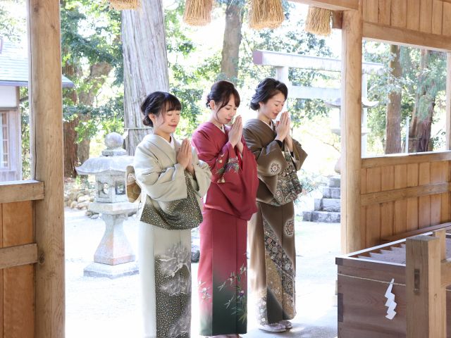 おかげ横丁 伊勢きもの日和 着物プラン【色無地】～女性向け～