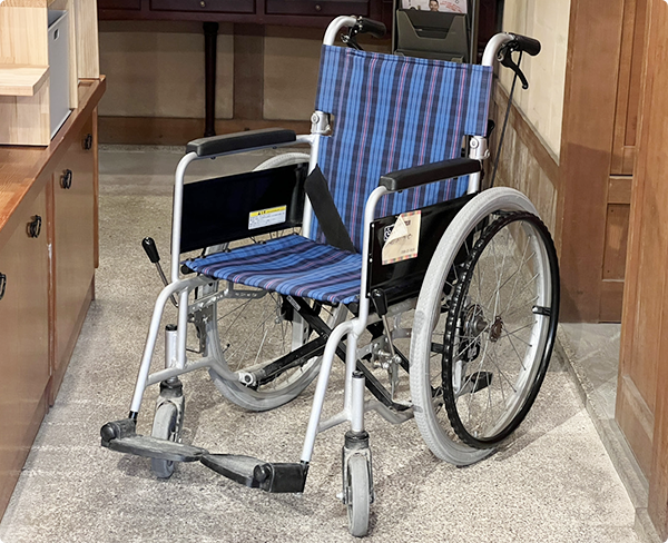 車椅子の貸し出し