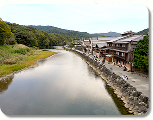 伊勢の清流　御裳濯川