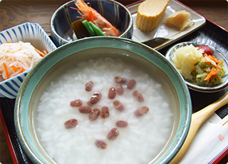 ＜1月＞新春朝粥