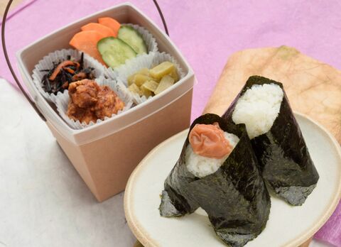 野あそび棚　おむすび（2個入）弁当